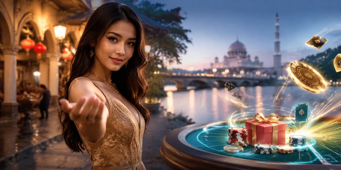 Suasana permainan kasino meja di Putrajaya melalui platform k20a